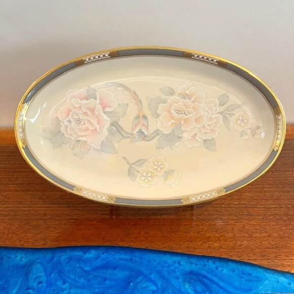 Vintage Lenox McKinley Presidential Series Oval Relish Tray Plate Platter - Picture 1 of 8